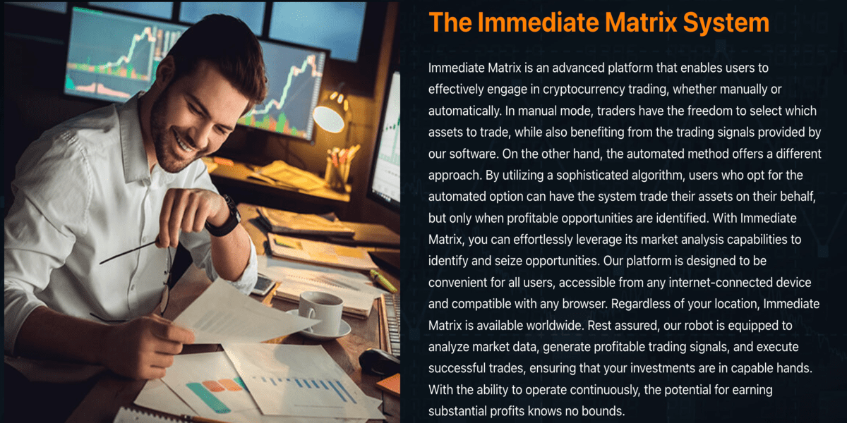 Unmittelbarer Matrix-Markt