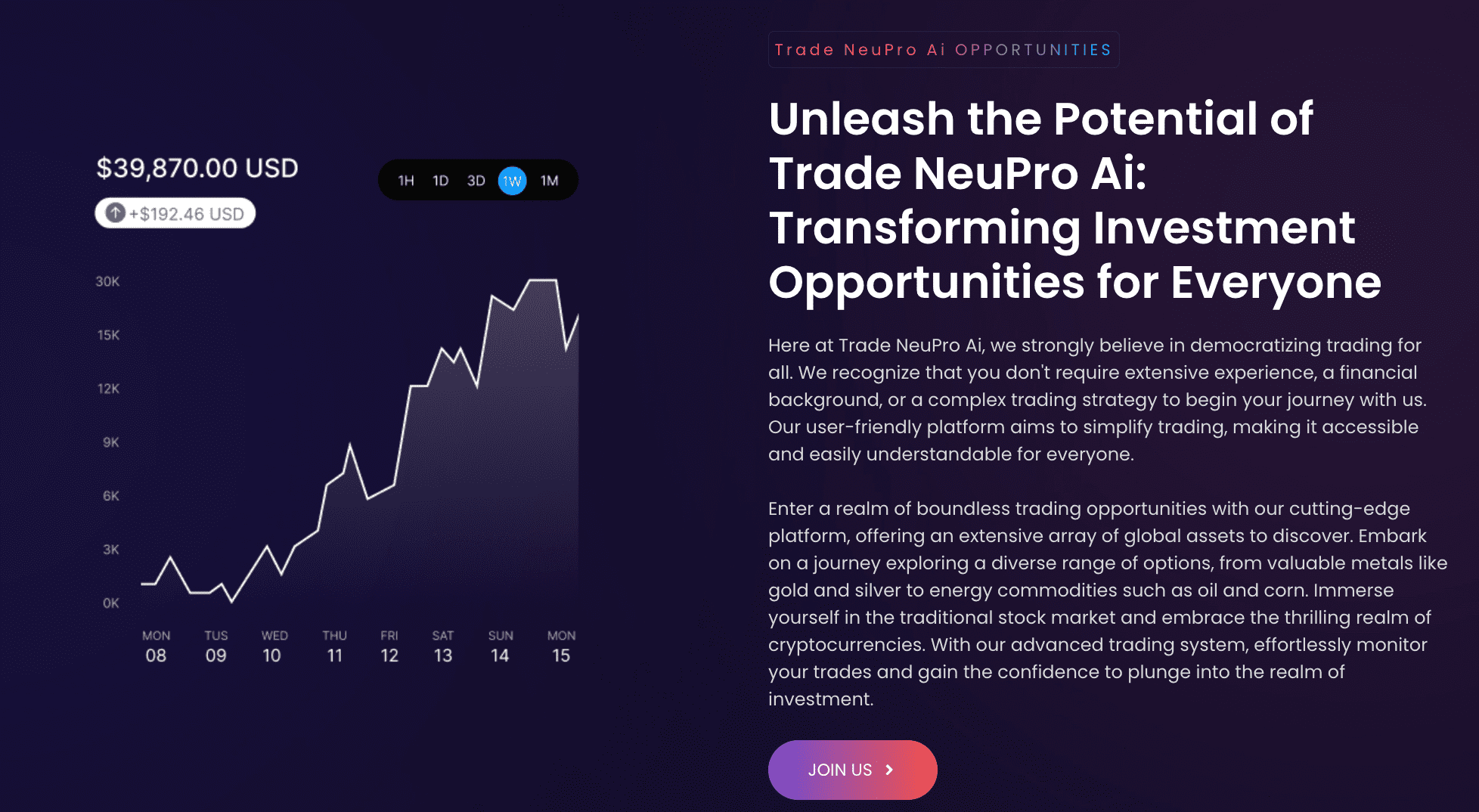 Trade 1.1 NeuPro (i1) potansiyel