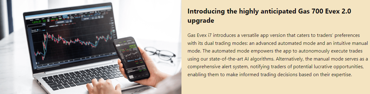 Esperienza utente Gas Trader App